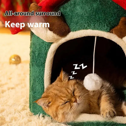 Pat and Pet Emporium | Pet Beds | Christmas Pet House