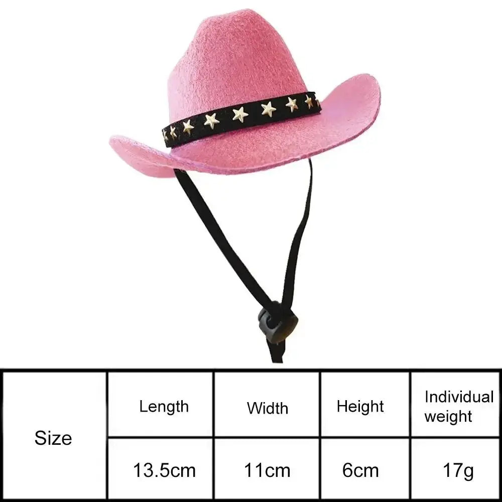 Pat and Pet Emporium | Pet Costumes | 5 Pcs Pet Cowboy Hats