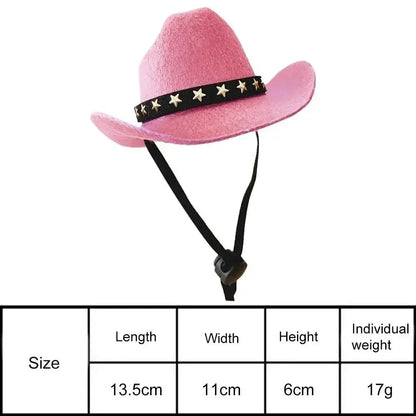 Pat and Pet Emporium | Pet Costumes | 5 Pcs Pet Cowboy Hats