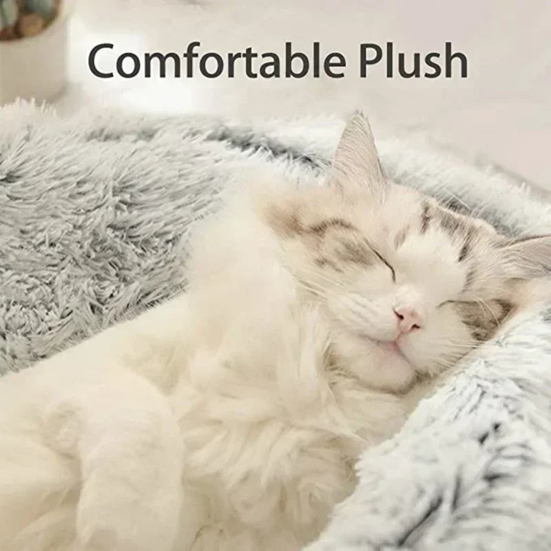 Pat and Pet Emporium | Pet Beds | Soft Plush 2-in-1 Pet Bed