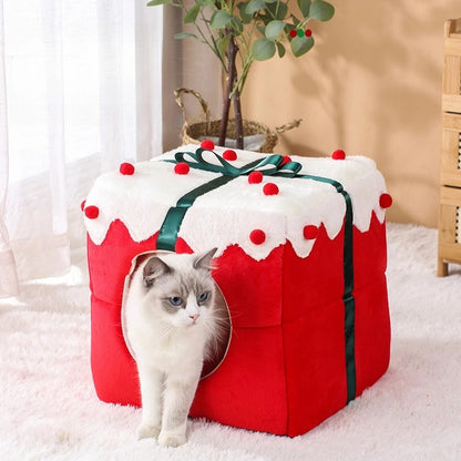 Pat and Pet Emporium | Pet Beds | Christmas Cat Nest