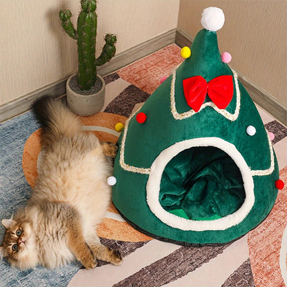 Pat and Pet Emporium | Pet Beds | Christmas Teepee Pet House