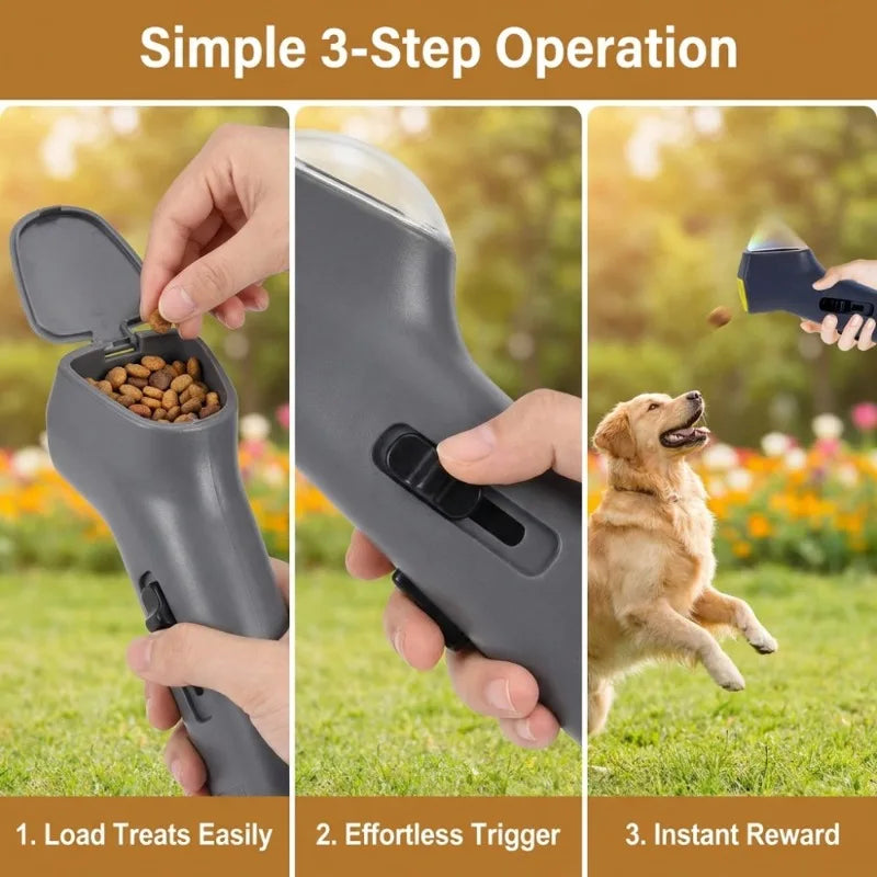 Pat and Pet Emporium | Pet Feeders | Interactive Treat Launcher