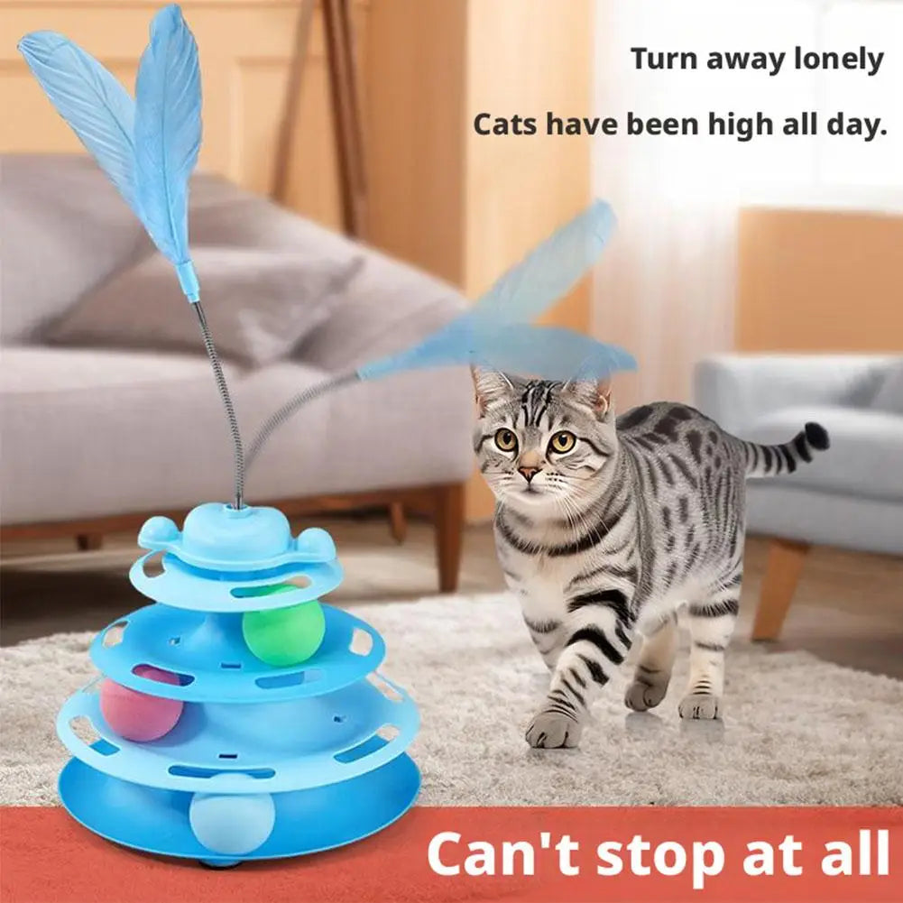 Pat and Pet Emporium | Pet Chew Toys | Cat Teaser Turntable