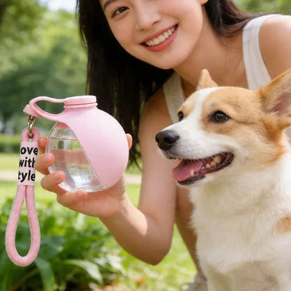 Pat and Pet Emporium | Pet Feeders | Portable Dog Ball Water Bottle