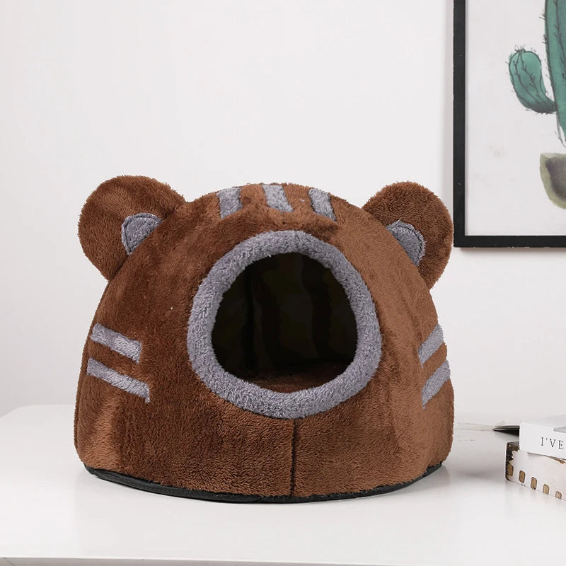 Pat and Pet Emporium | Pet Beds | Cozy Warm Plush Cat Bed