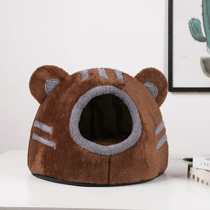 Pat and Pet Emporium | Pet Beds | Cozy Warm Plush Cat Bed