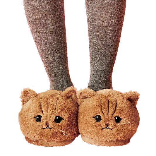 Pat and Pet Emporium | Shoes | Lovely Plush Kitten Soft Slippers