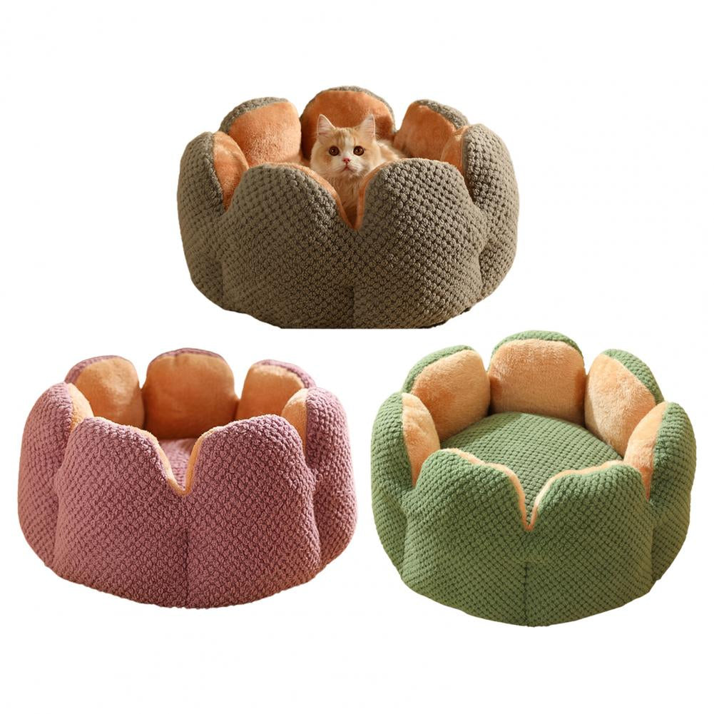 Pat and Pet Emporium | Pet Beds | Warm Cactus Petal Pet Nest