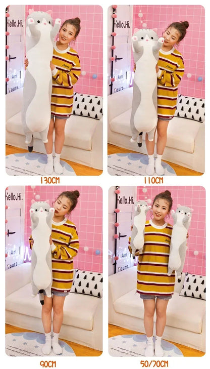 Pat and Pet Emporium | Home Products | Cat Design Long Pillow