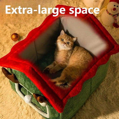 Pat and Pet Emporium | Pet Beds | Christmas Pet House