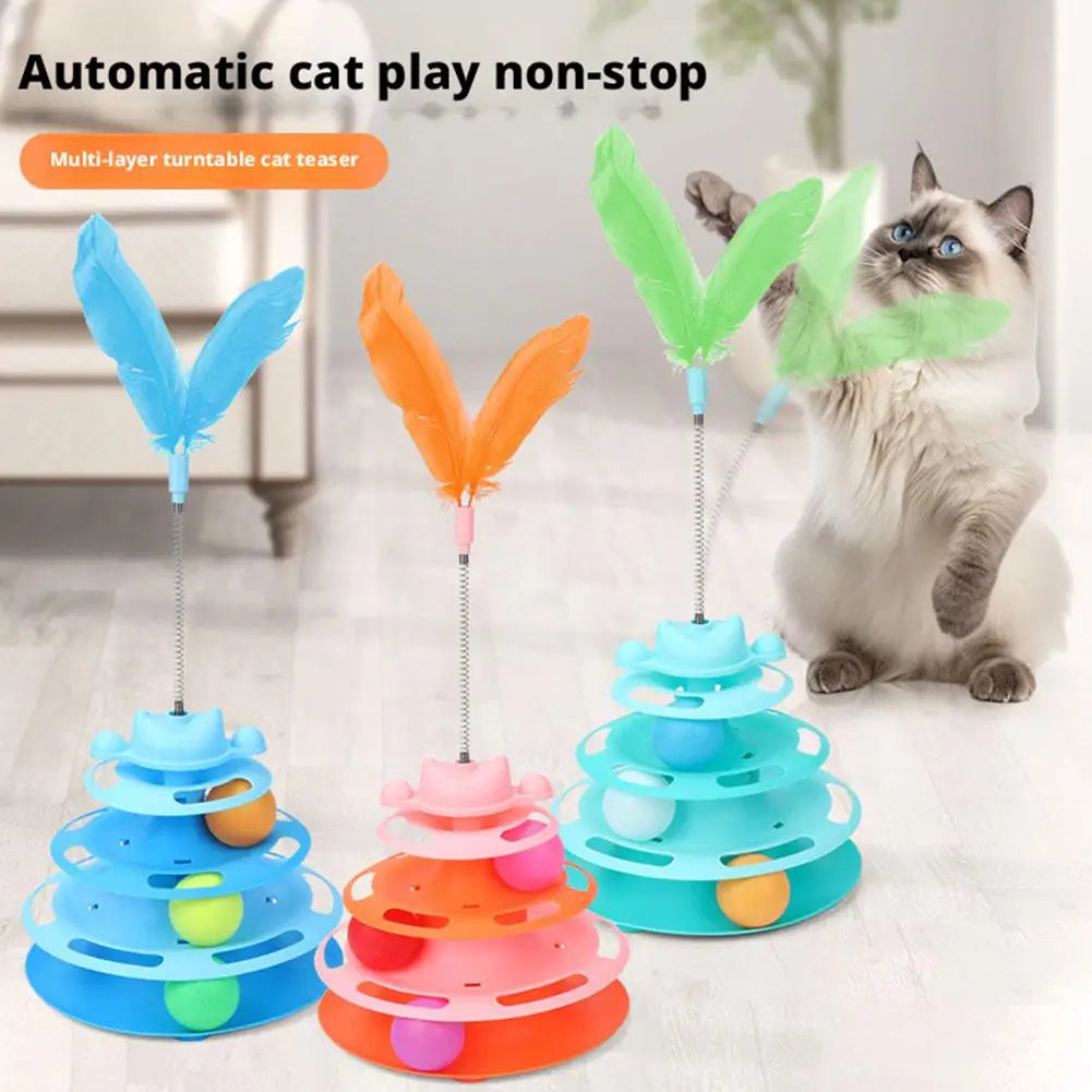 Pat and Pet Emporium | Pet Chew Toys | Cat Teaser Turntable