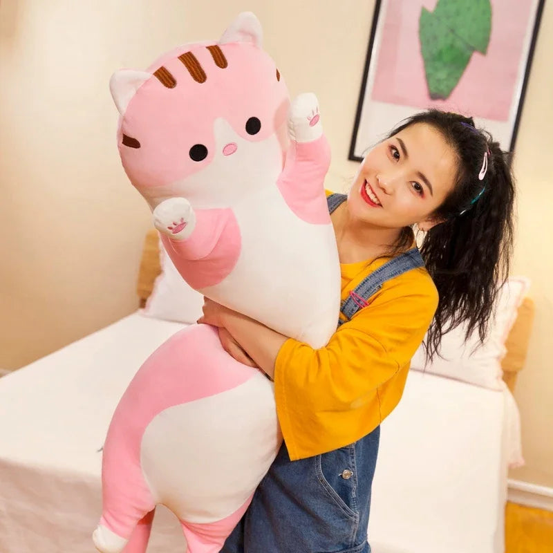 Pat and Pet Emporium | Home Products | Cat Design Long Pillow