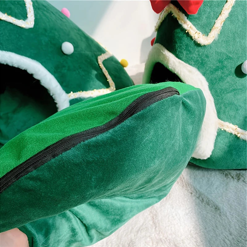 Pat and Pet Emporium | Pet Beds | Christmas Teepee Pet House