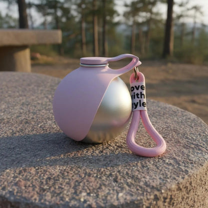 Pat and Pet Emporium | Pet Feeders | Stainless Steel Pet Water Ball