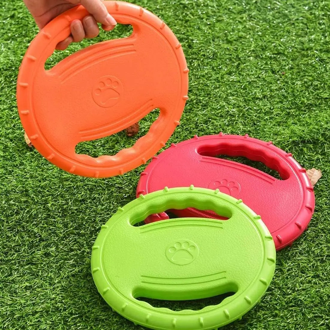 Pat and Pet Emporium | Pet Toys | Throw Fetch Disc Toy 2Pcs