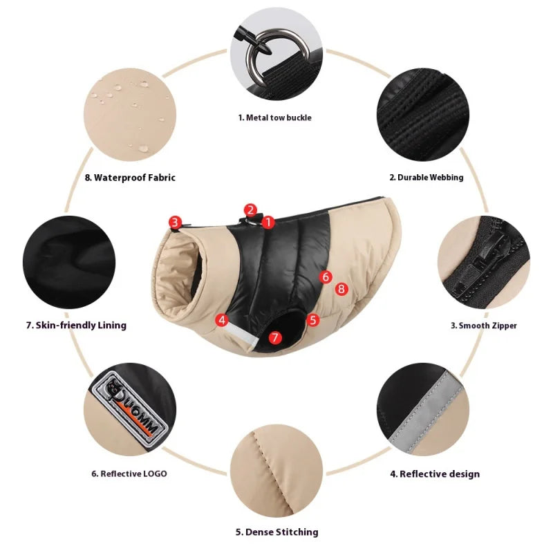 Pat and Pet Emporium | Pet Clothing | Waterproof Bright Dog Jackets