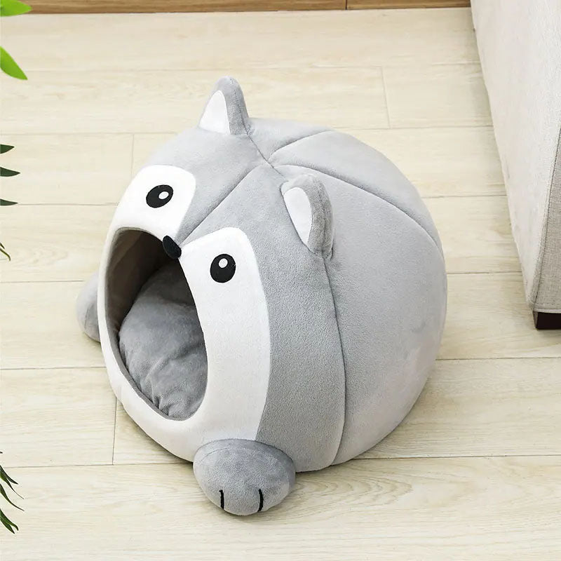 Pat and Pet Emporium | Pet Beds | Cute Soft Plush Cat Bed
