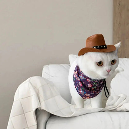 Pat and Pet Emporium | Pet Costumes | 5 Pcs Pet Cowboy Hats