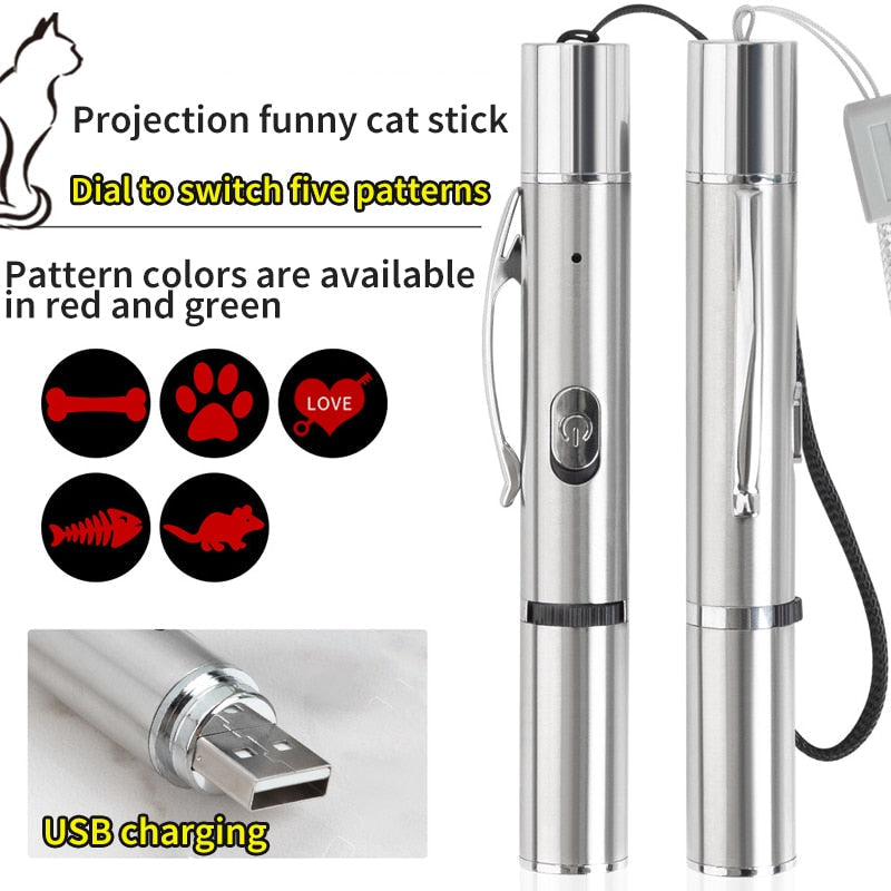 Pat and Pet Emporium | Pet Toys | Pet Laser Pointer Multi-Pattern