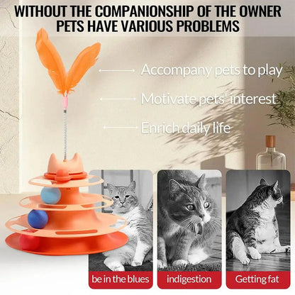 Pat and Pet Emporium | Pet Chew Toys | Cat Teaser Turntable