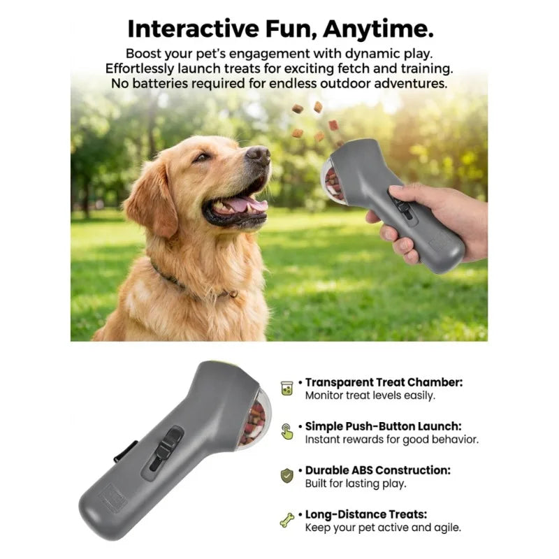 Pat and Pet Emporium | Pet Feeders | Interactive Treat Launcher