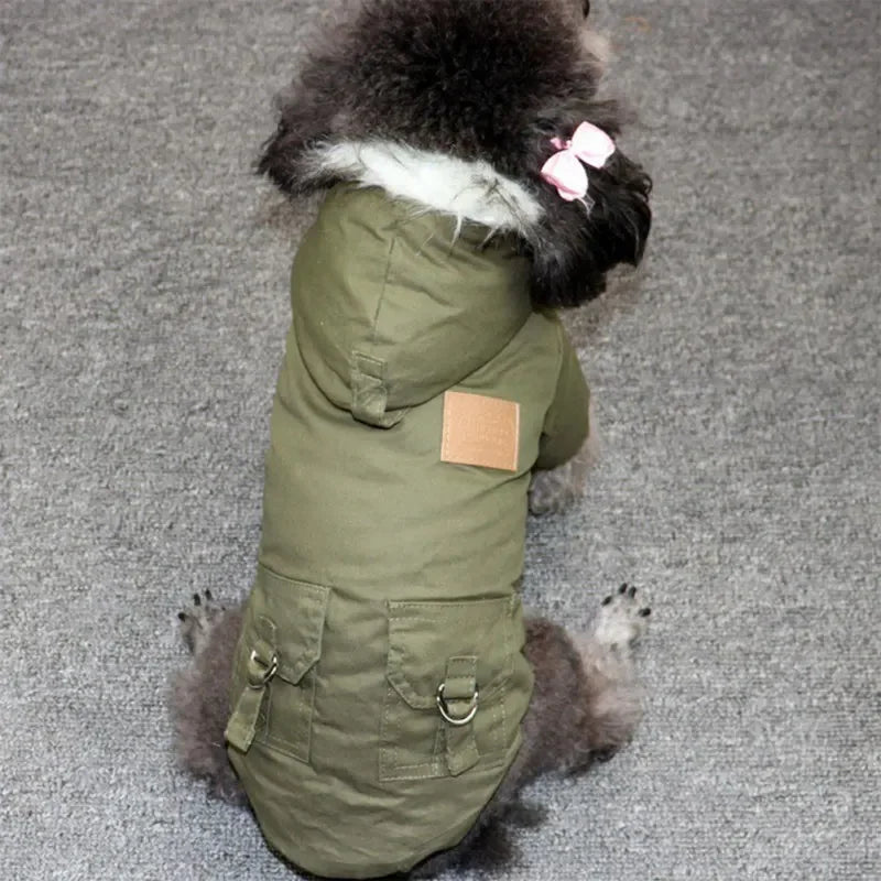 Pat and Pet Emporium | Pet Clothing | Windproof Hiking Hoodie Jacket