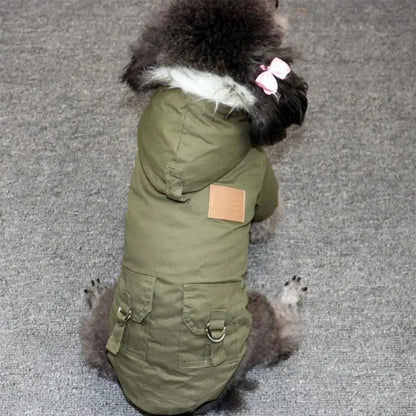 Pat and Pet Emporium | Pet Clothing | Windproof Hiking Hoodie Jacket