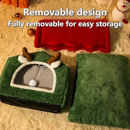 Pat and Pet Emporium | Pet Beds | Christmas Pet House