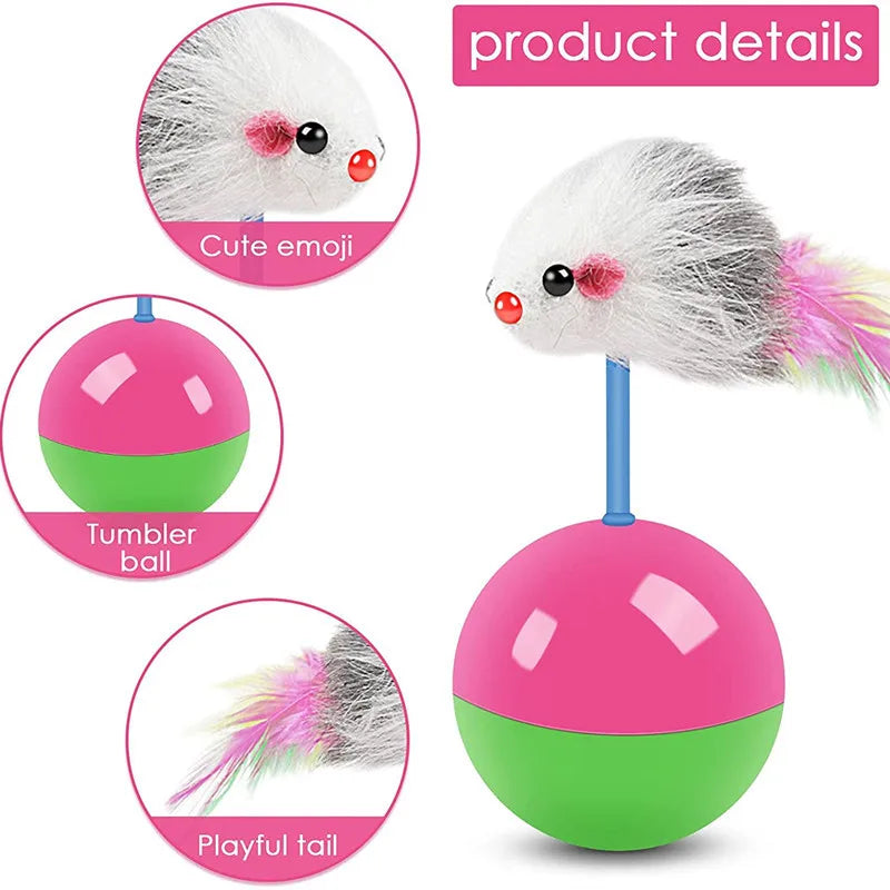 Pat and Pet Emporium | Pet Chew Toys | Cat Teaser Ball