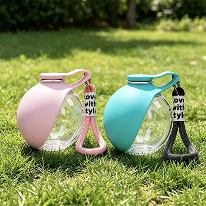Pat and Pet Emporium | Pet Feeders | Portable Dog Ball Water Bottle