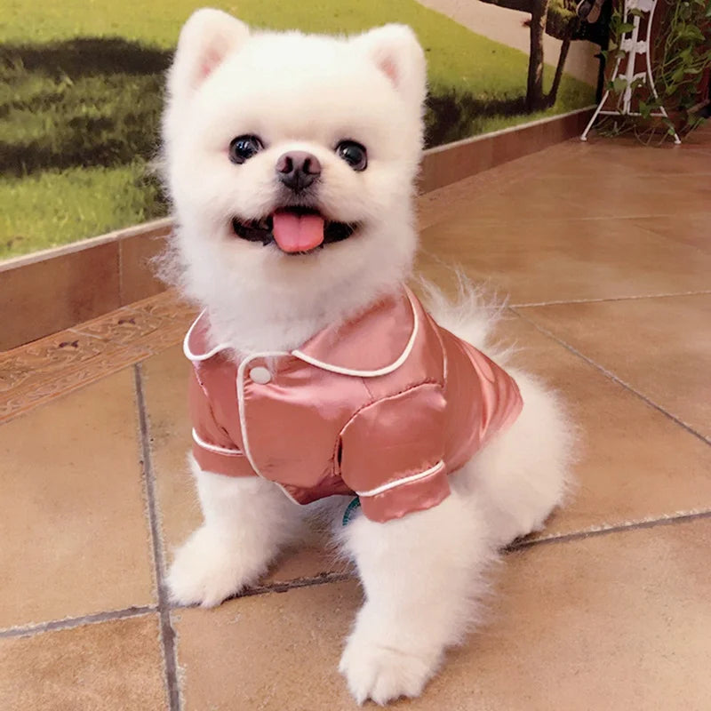 Pat and Pet Emporium | Pet Clothing | Pet Silky Pajamas