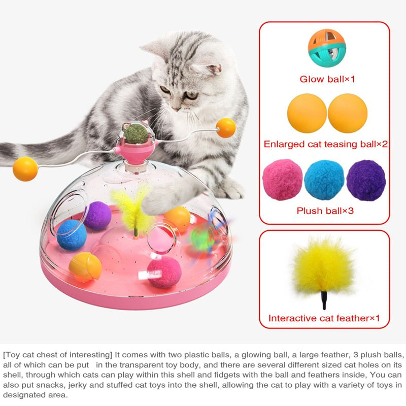 Pat and Pet Emporium | Pet Toys | Multifunctional Turntable Toy
