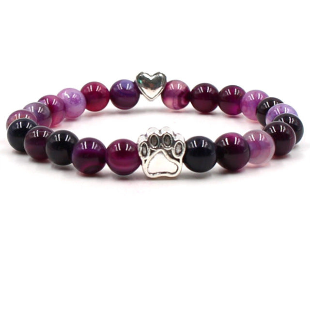 Pat and Pet Emporium | Jewelry | Pet Footprint Stone Bracelets