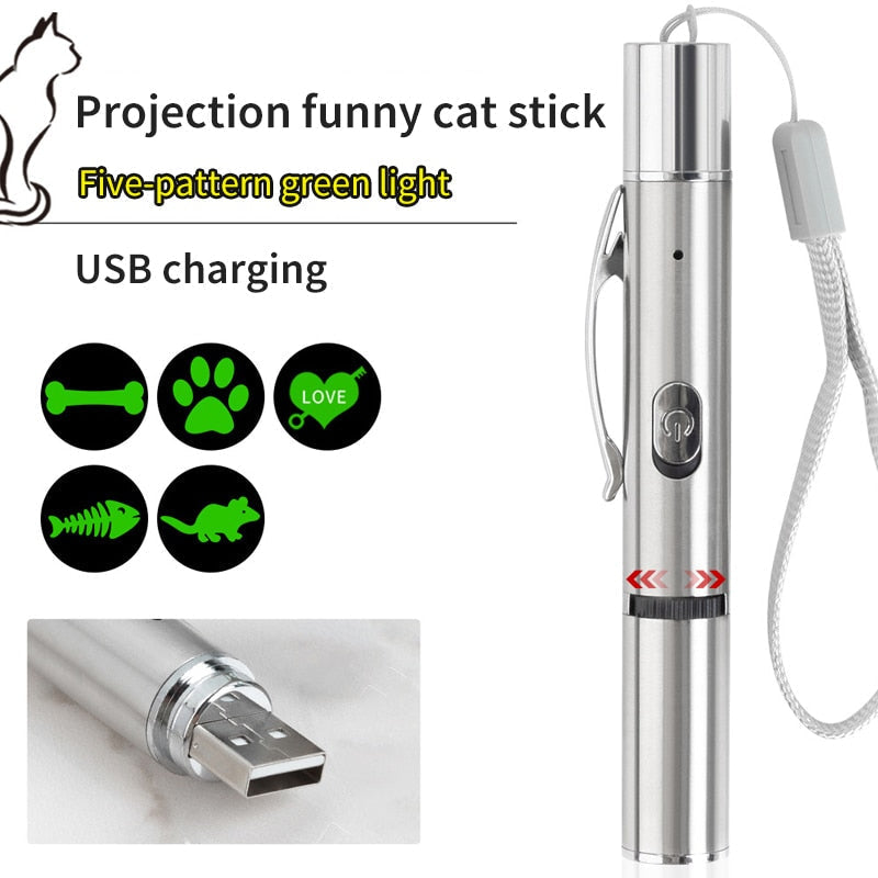 Pat and Pet Emporium | Pet Toys | Pet Laser Pointer Multi-Pattern