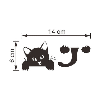 Pat and Pet Emporium | Home Products | Cat Wall Stickers 6 Pcs