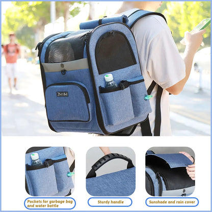 Pat and Pet Emporium | Pet Carriers | Portable Pet Backpack