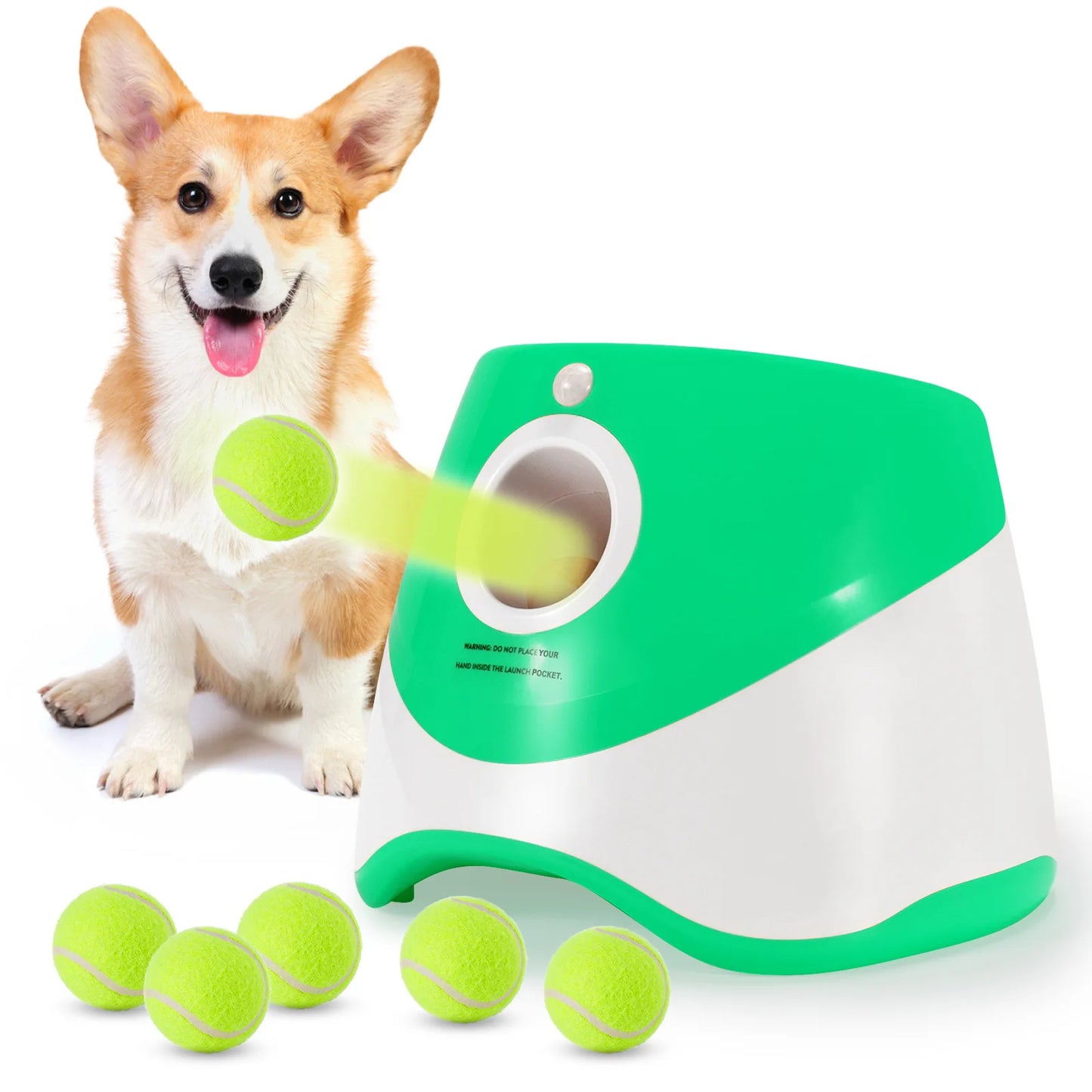 Pat and Pet Emporium | Pet Toys | Auto Ball Launcher