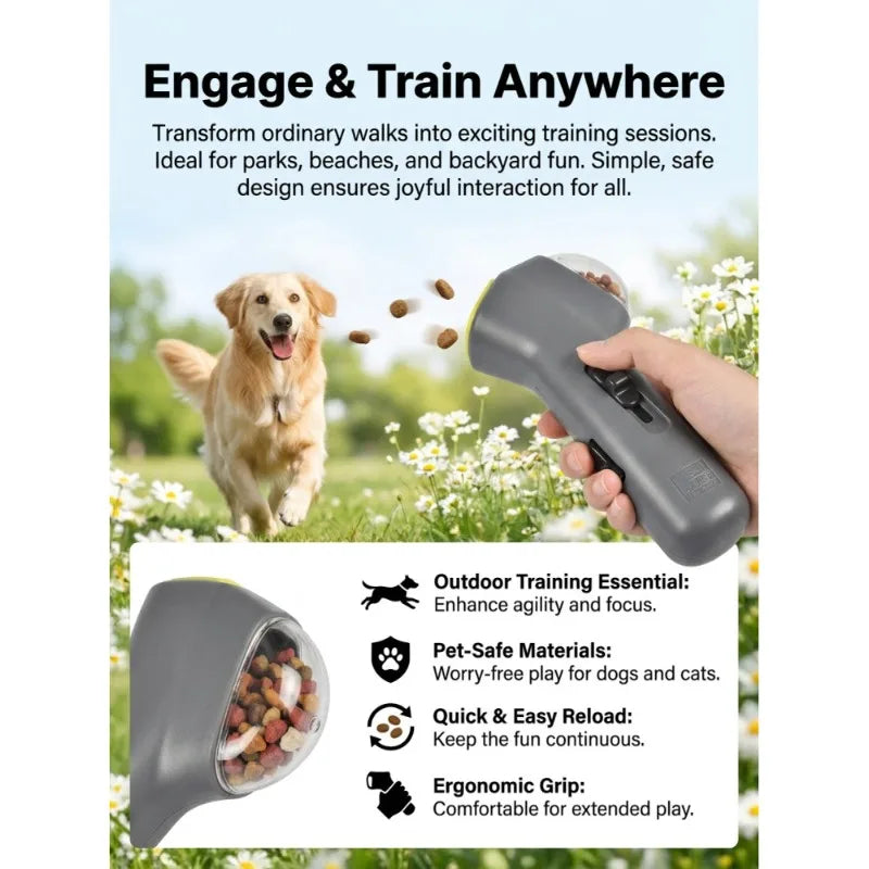 Pat and Pet Emporium | Pet Feeders | Interactive Treat Launcher