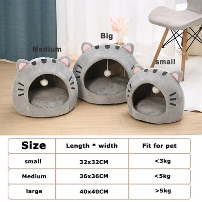 Pat and Pet Emporium | Pet Beds | Pink Cat Ears Pet Bed