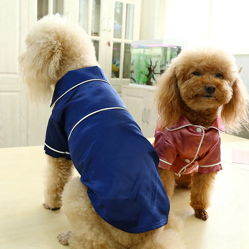 Pat and Pet Emporium | Pet Clothing | Pet Silky Pajamas