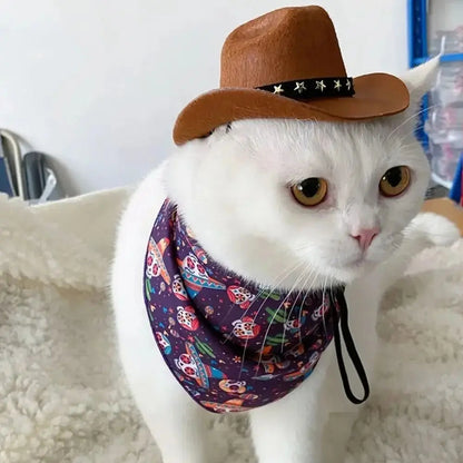 Pat and Pet Emporium | Pet Costumes | 5 Pcs Pet Cowboy Hats