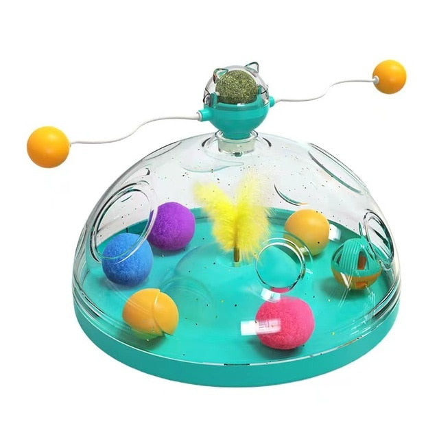 Pat and Pet Emporium | Pet Toys | Multifunctional Turntable Toy