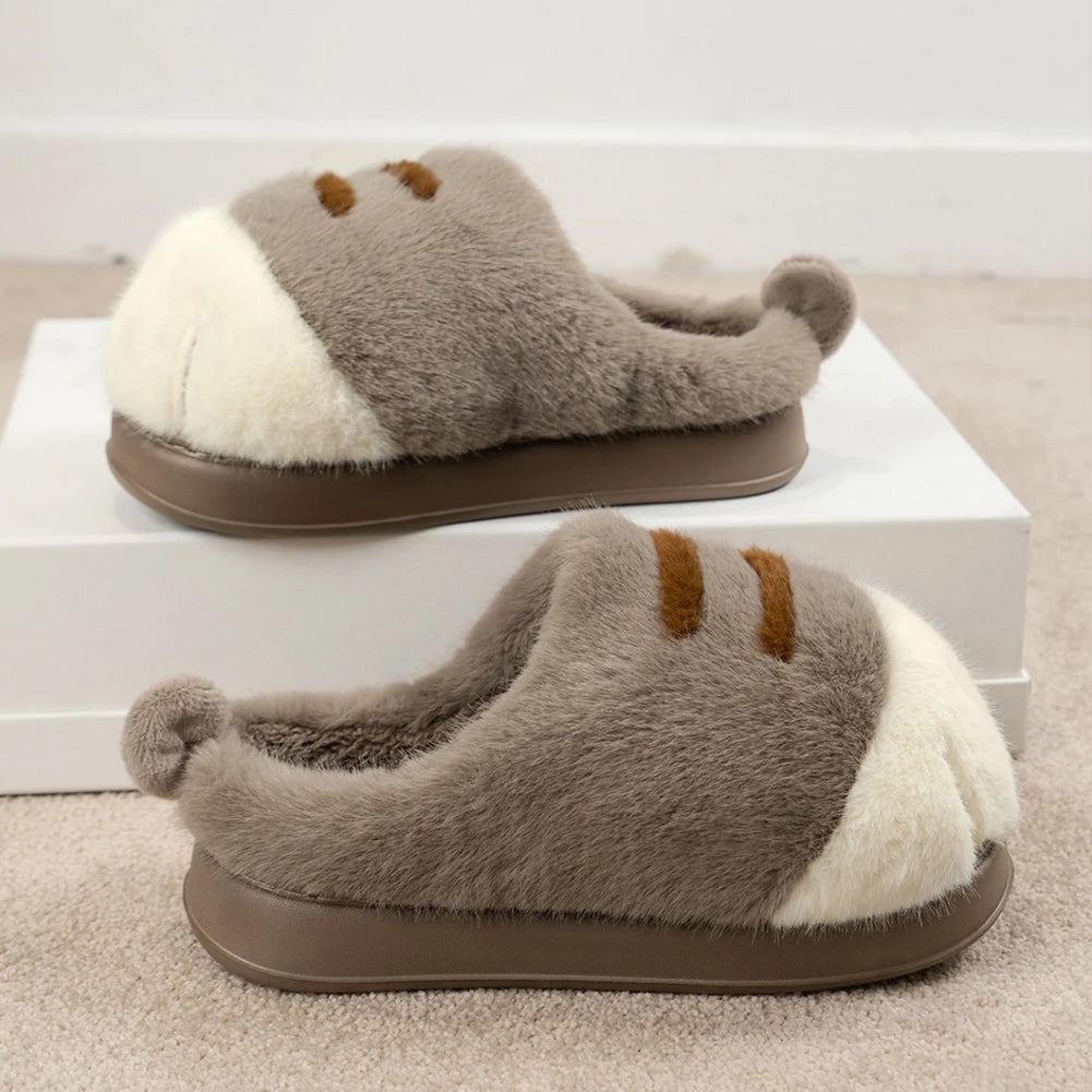 Pat and Pet Emporium | Shoes | Women's Warm Cat Paw Slippers