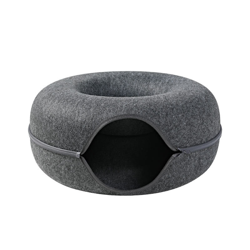 Pat and Pet Emporium | Pet Beds | Donut Shaped Cat Bed