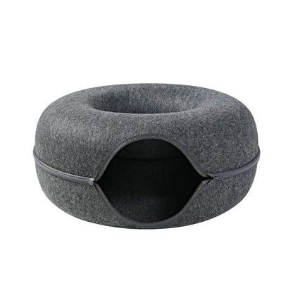 Pat and Pet Emporium | Pet Beds | Donut Shaped Cat Bed