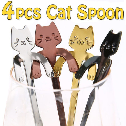 Pat and Pet Emporium | Home Products | Cute Cat Coffee Spoon