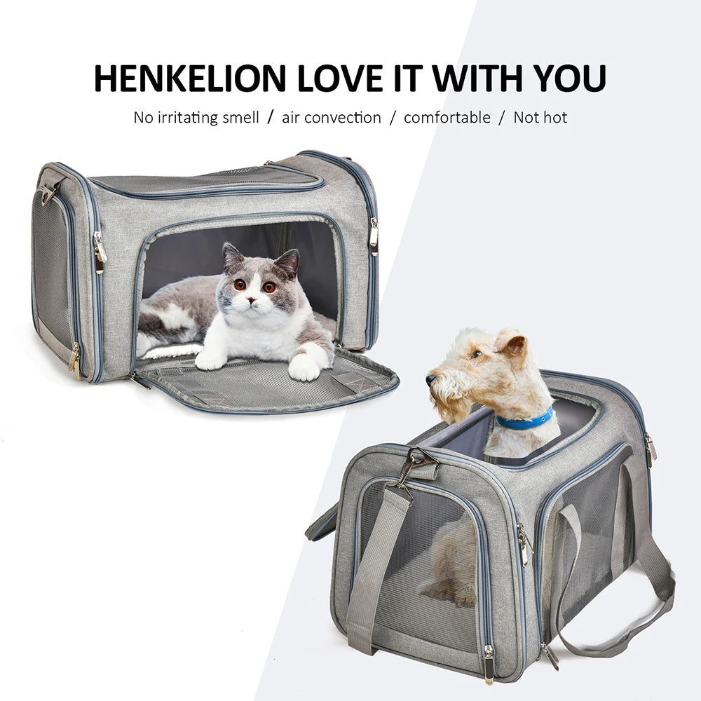 Pat and Pet Emporium | Pet Carriers | Dog Cat Carrier Backpack