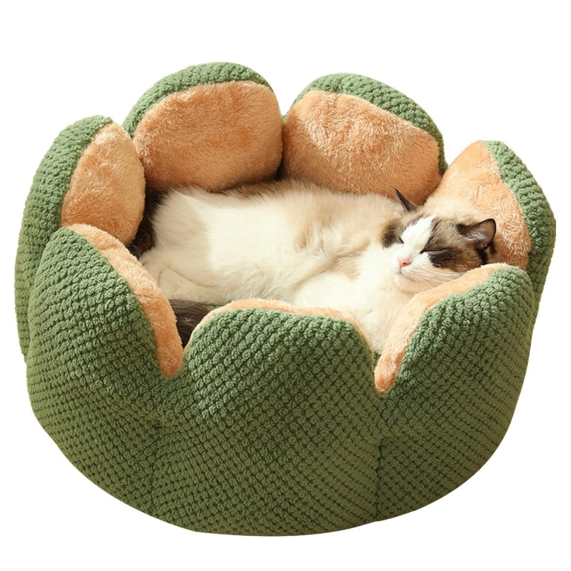 Pat and Pet Emporium | Pet Beds | Warm Cactus Petal Pet Nest