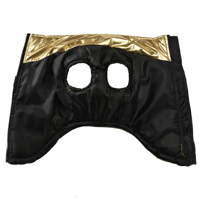 Pat and Pet Emporium | Pet Clothing | Metallic Puffer Dog Jacket